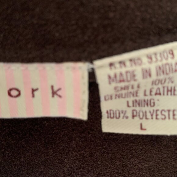 Western Leather Bolero - Picture 3 of 5